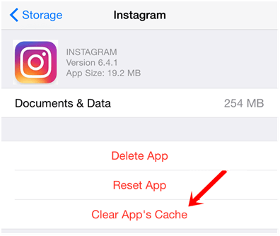 clear cache of your phone